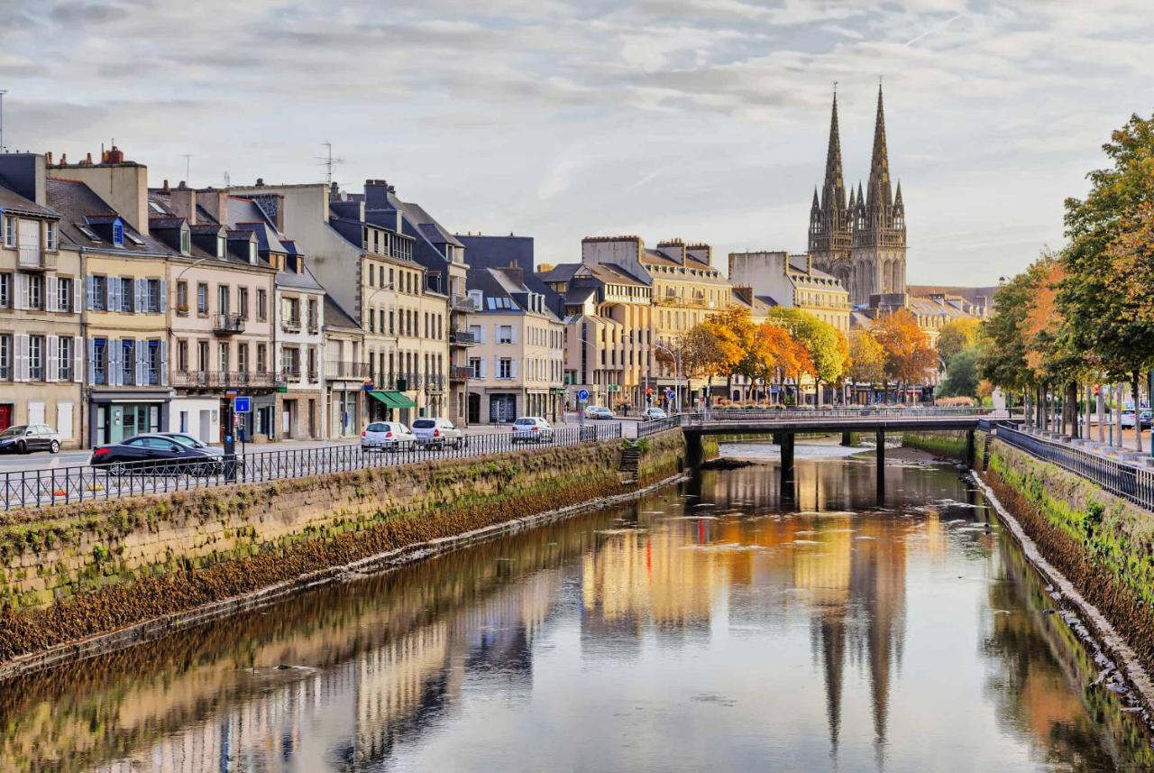 Ty Glaz Apartment Quimper Bagian luar foto